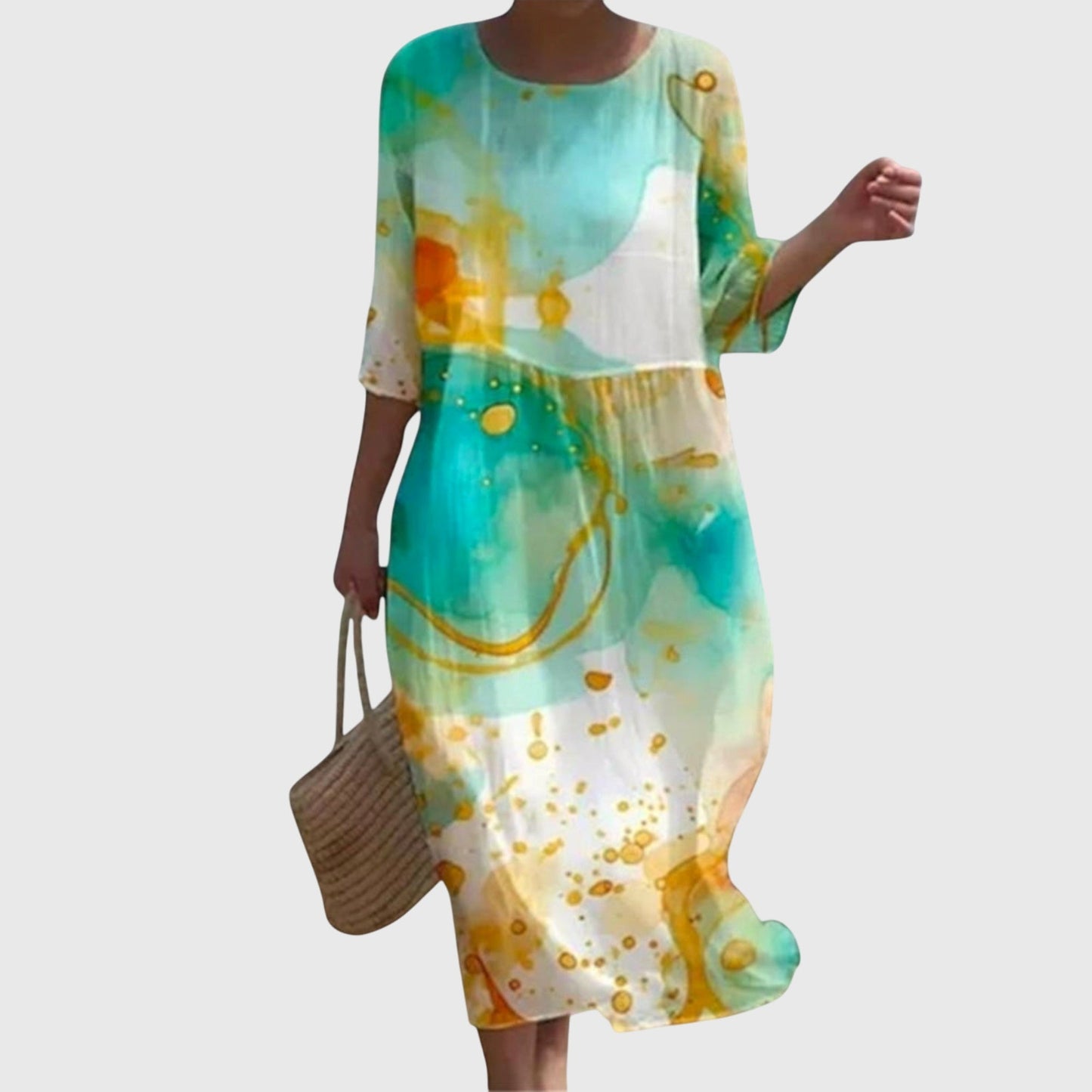Rosalie | Vestido Maxi Floral Suavidad