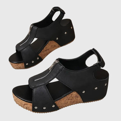 Bridie | Sandalias Ortopédicas Con Plataforma