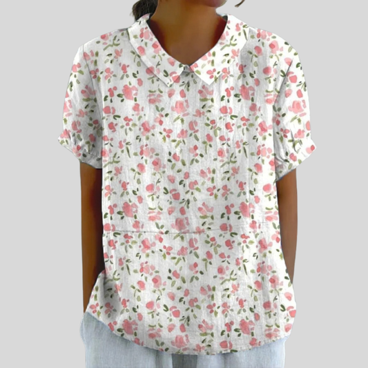 Juliette | Blusa Flores Miniaturas
