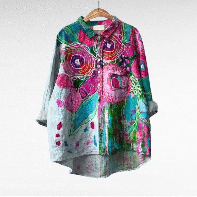 Esmée | Blusa Floral Artística