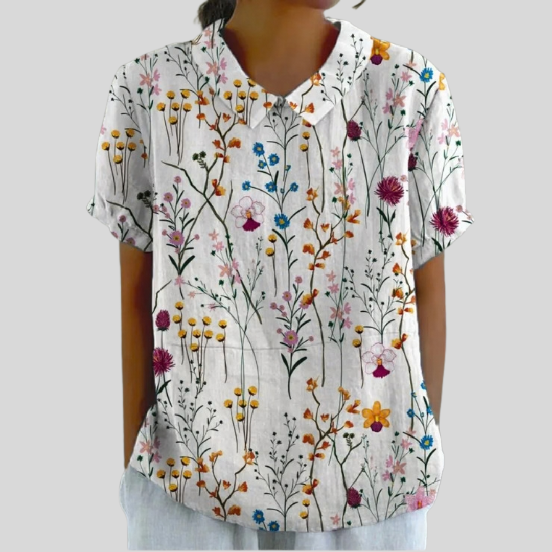 Éliane | Blusa Jardín Salvaje