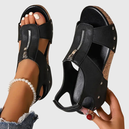 Bridie | Sandalias Ortopédicas Con Plataforma