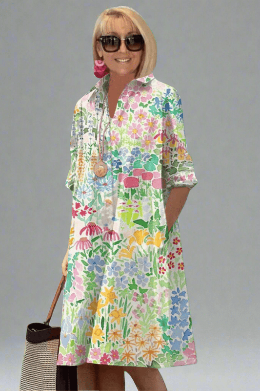 Paige | Vestido Midi Campestre