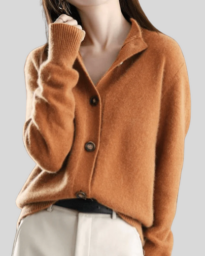 Adèle | Cardigan Botón Chic