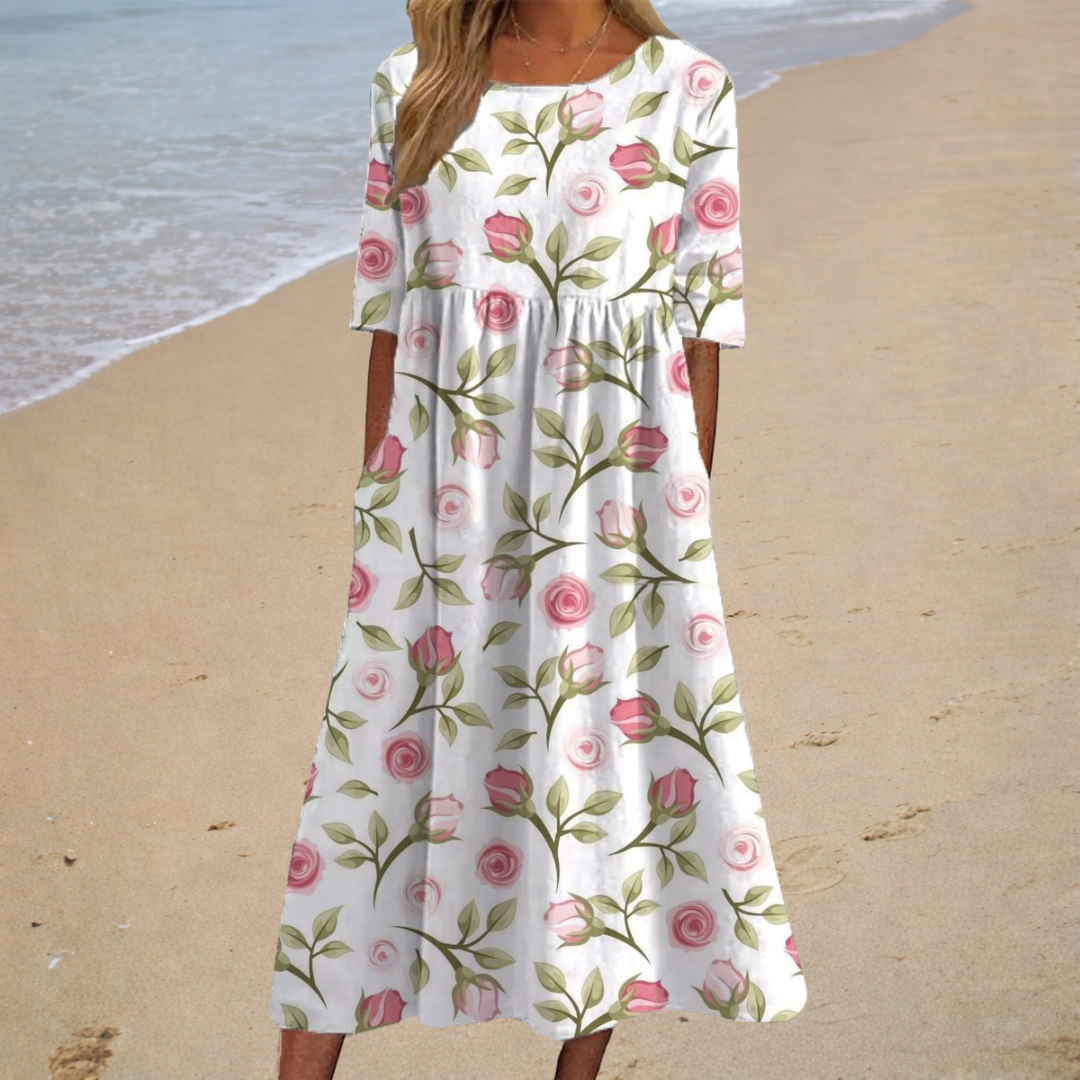 Aurélie | Vestido Midi Romántico