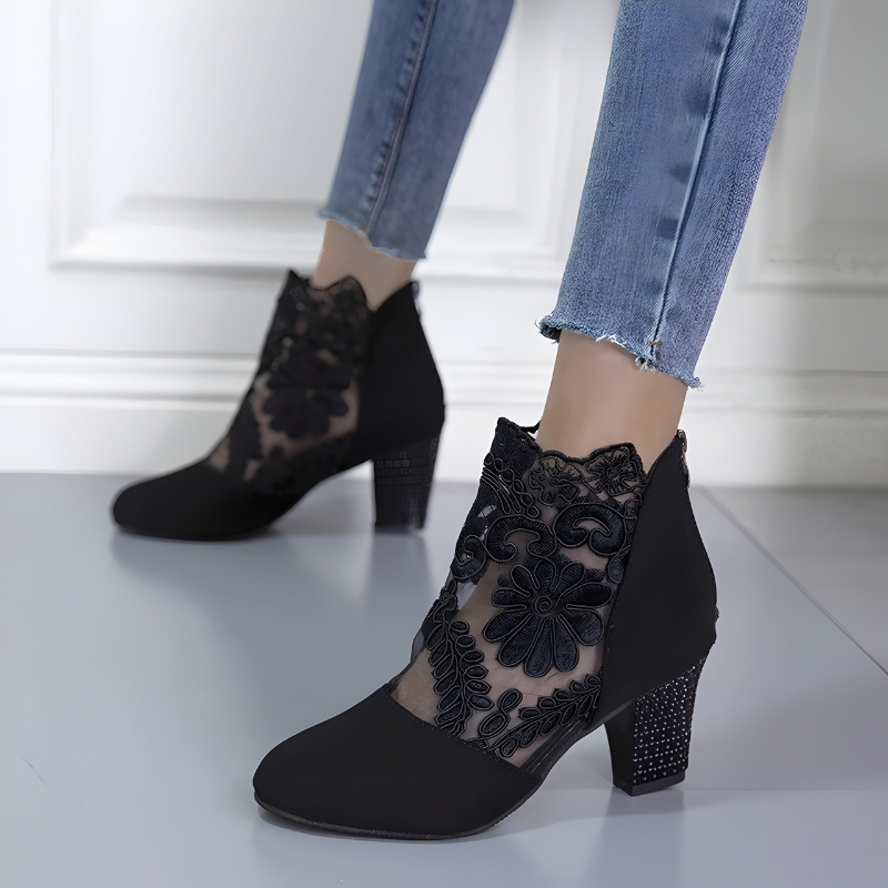 Isabelle | Tacones Encaje