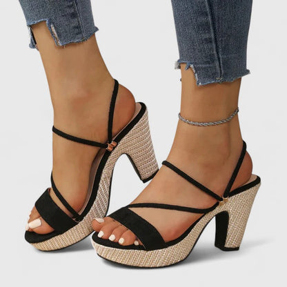 Océane | Tacones Trenzados