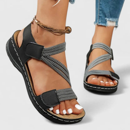 Rosalie | Sandalias Ortopédicas Cruzadas