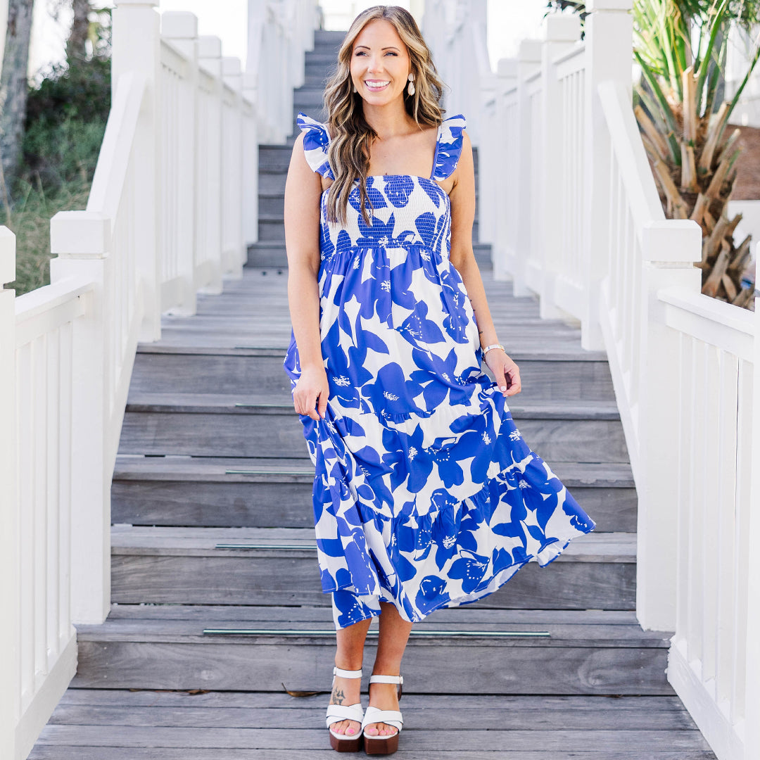 Oda al Vestido de Verano, Azul Real