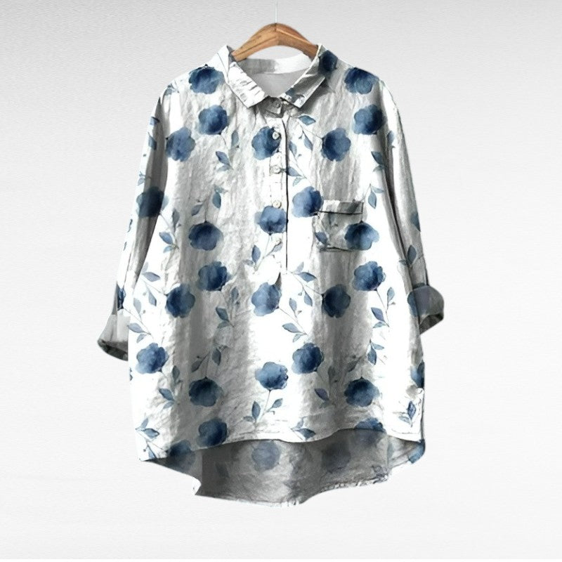 Solène | Blusa Floral Elegante