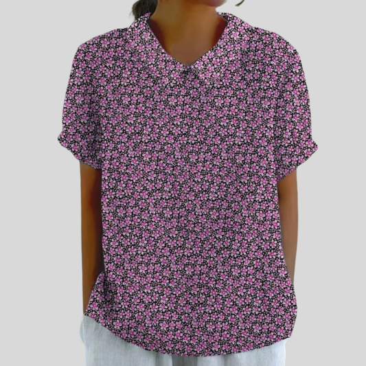 Léonie | Blusa Micro-Floral