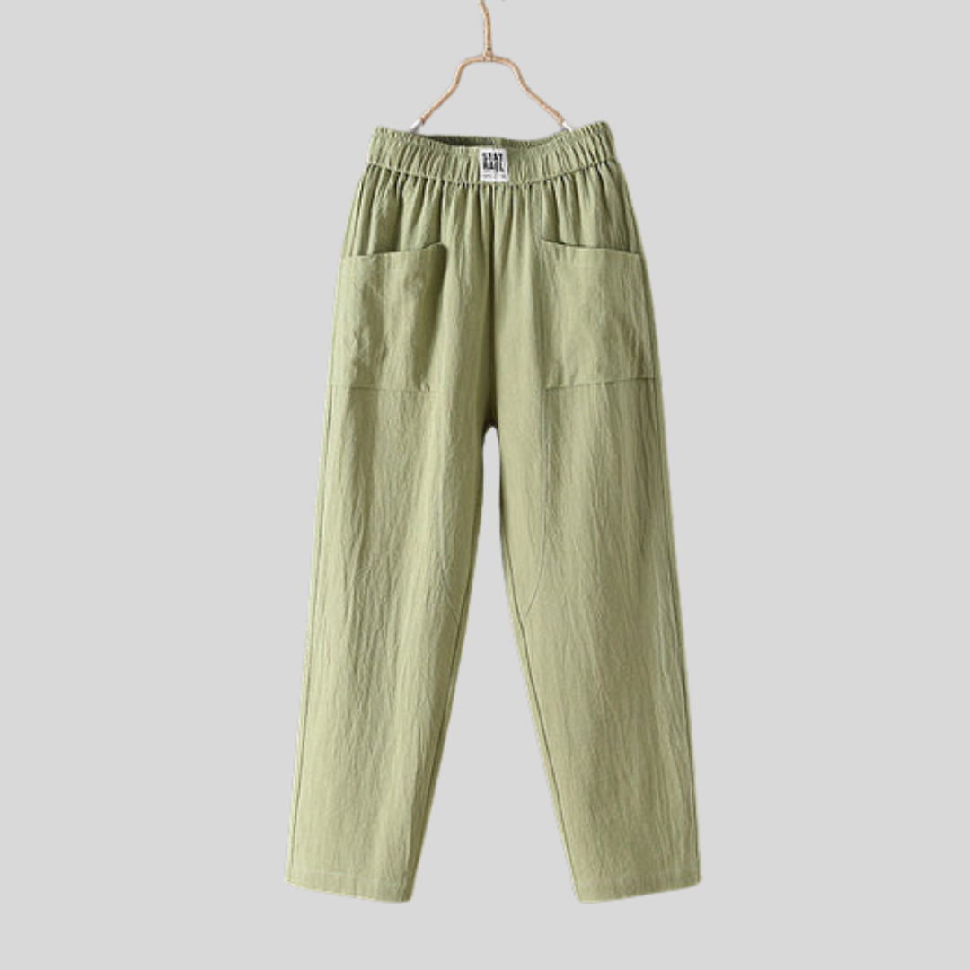Clémence | Pantalón Casual Amplio Minimalista
