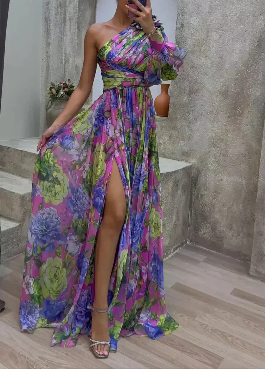Maud™ - Vestido Elegante con Mangas Largas