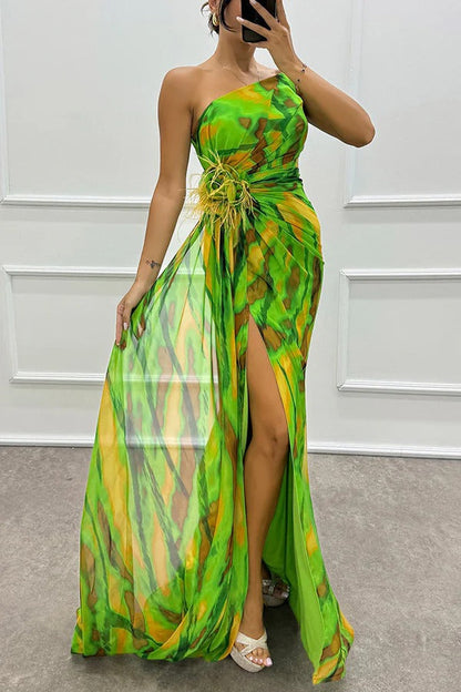 Fenna™ - Vestido Drapado Elegante y Vivo