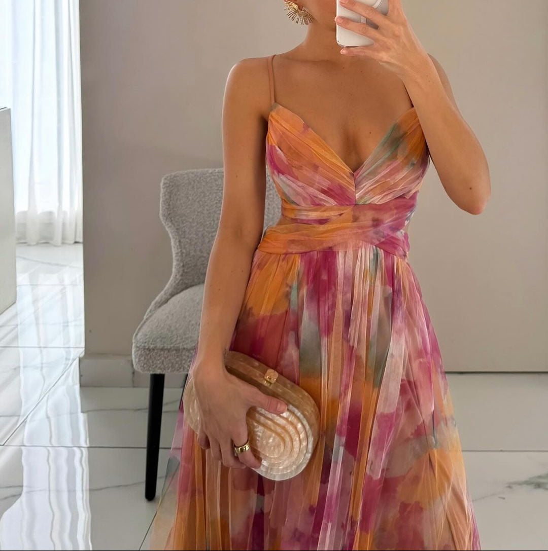 Sanne™ - Vestido de Noche Fluido y Romántico