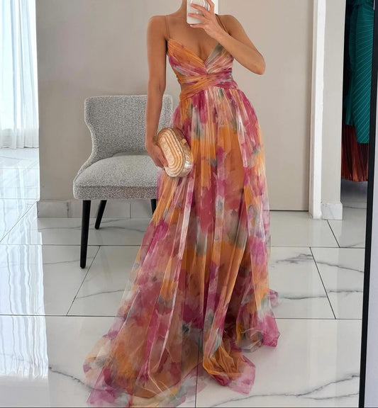Sanne™ - Vestido de Noche Fluido y Romántico