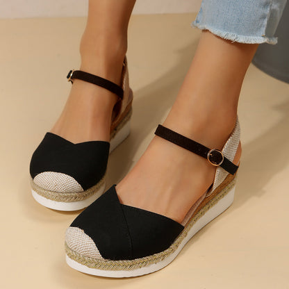 Pratibha | Wygodne sandały na platformie