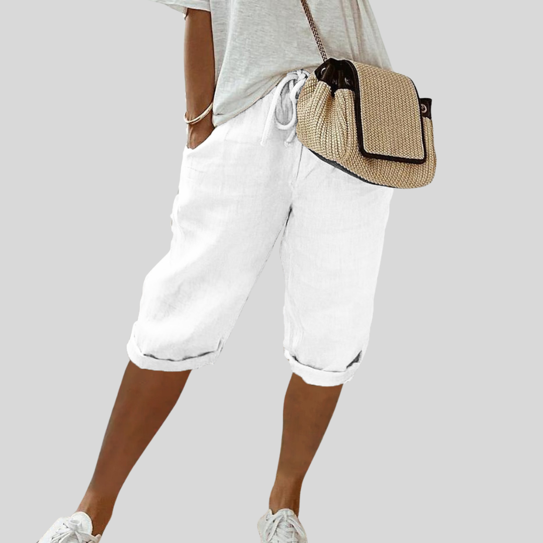 Audrey | Pantalón Corto Casual de Verano Ligero