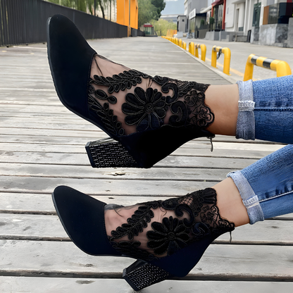 Isabelle | Tacones Encaje