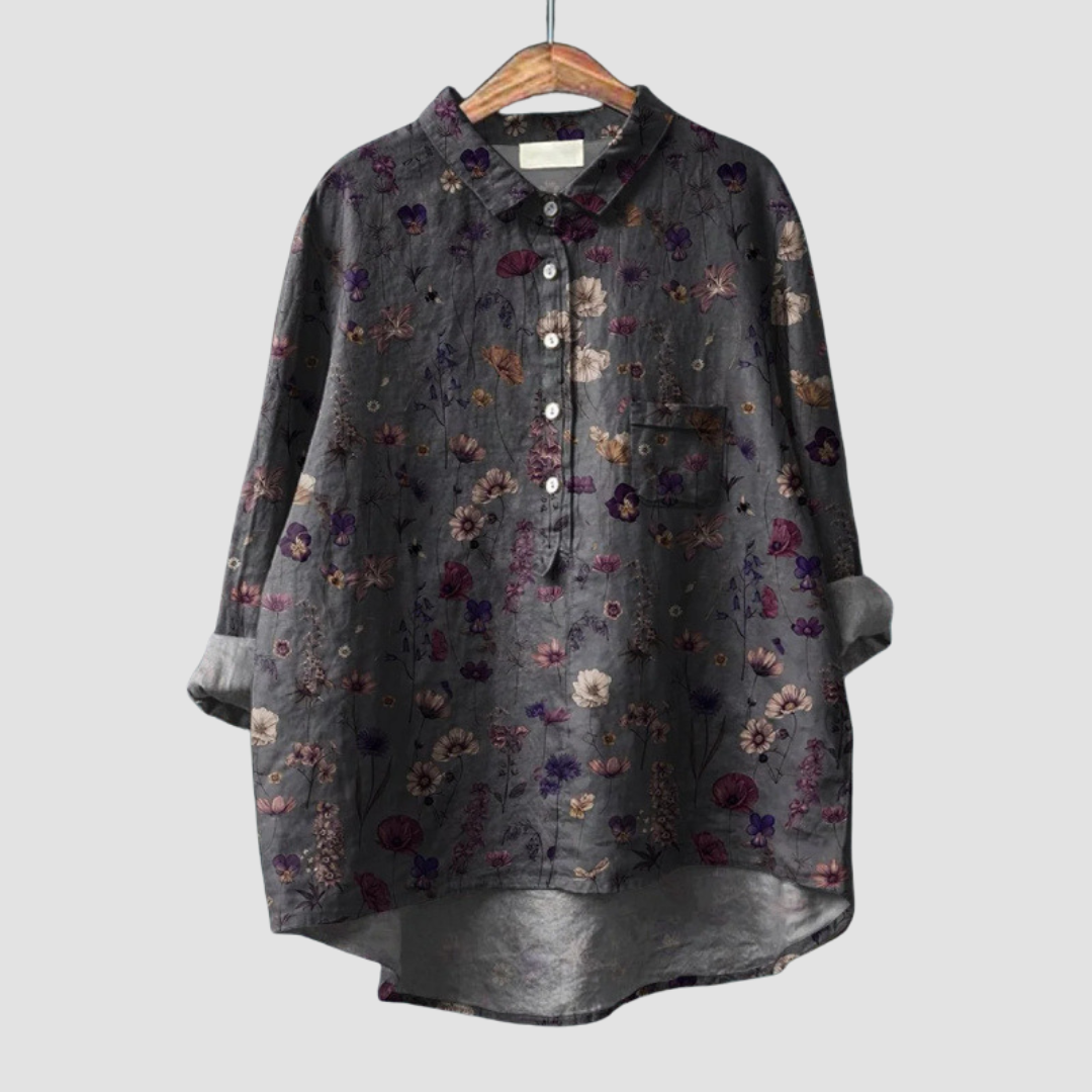 Quitterie | Blusa Floral Sutil