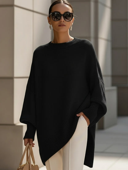Cindy | Pull Poncho Elegante