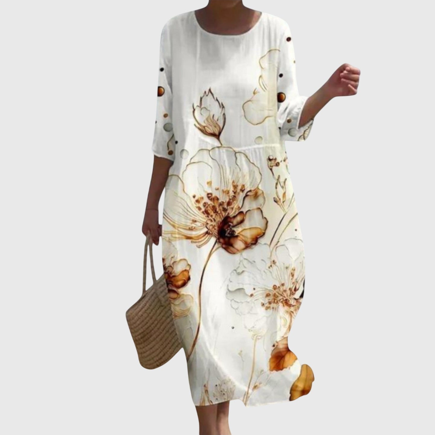 Rosalie | Vestido Maxi Floral Suavidad