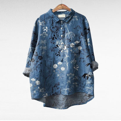 Séraphine | Blusa Floral Artística