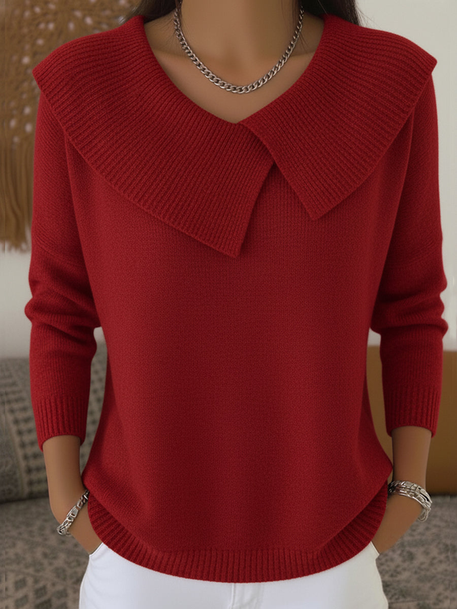 Aerie | Suéter de Cuello Amplio Elegante
