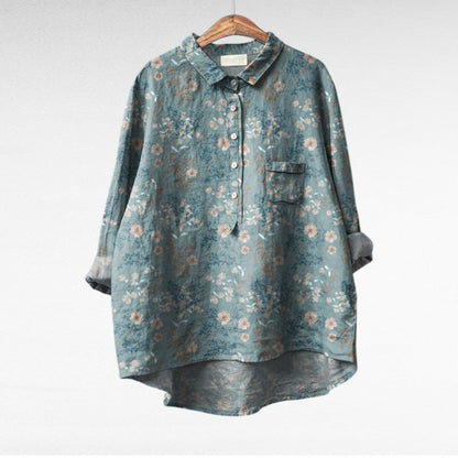 Séraphine | Blusa Floral Artística