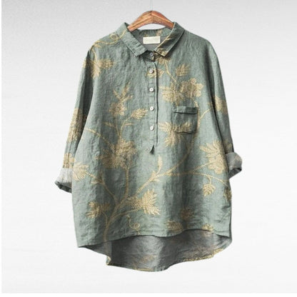 Séraphine | Blusa Floral Artística