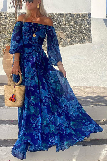 Yara™ - Vestido Maxí de Flores Romántico