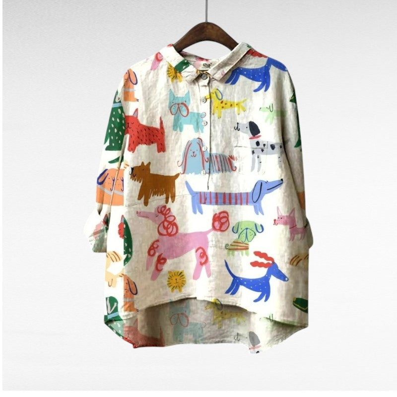 Lison | Blusa Lúdica Animal