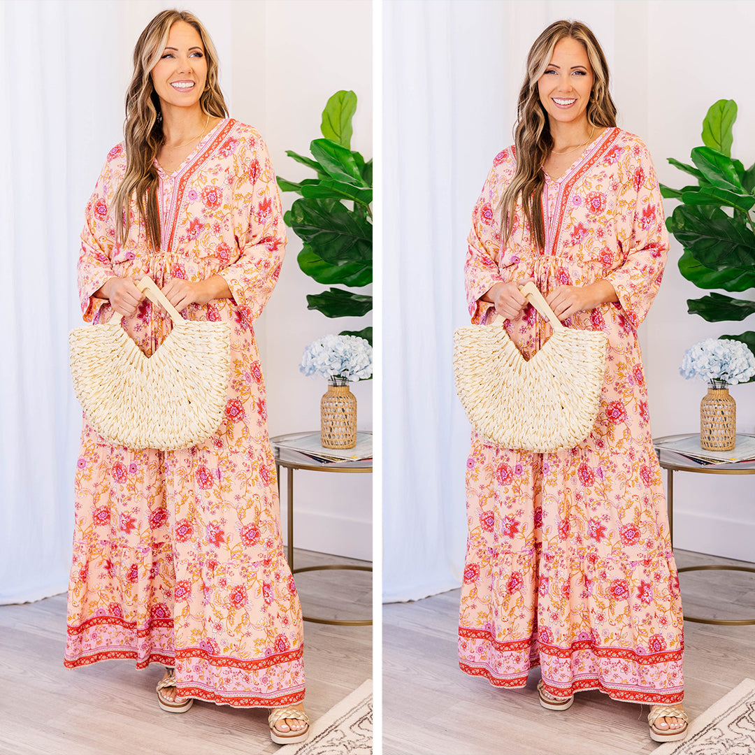 Llévame Al Resort Vestido, Rosa