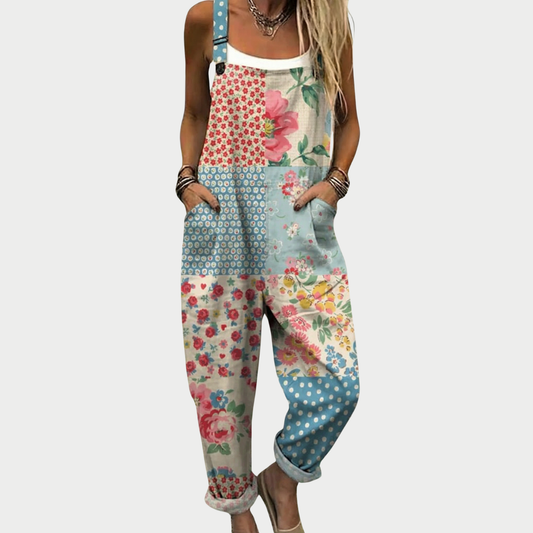 Pantalón de Tirantes Impreso y Cómodo