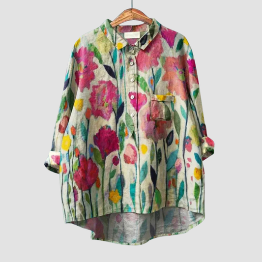 Victoire | Blusa Floral Refinada
