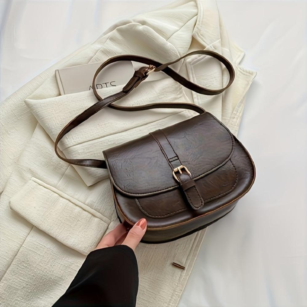 Juliette | Bolso Bandolera Retro Hebilla