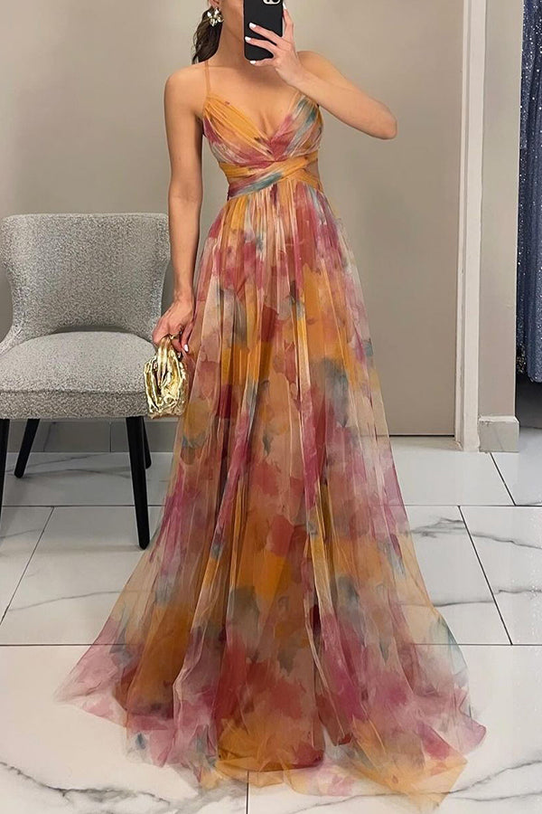 Sanne™ - Vestido de Noche Fluido y Romántico