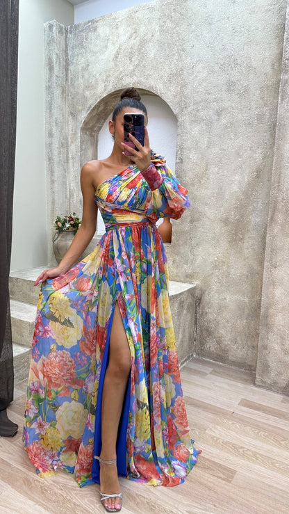 Maud™ - Vestido Elegante con Mangas Largas