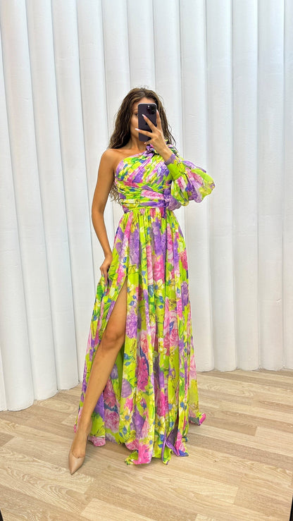 Maud™ - Vestido Elegante con Mangas Largas