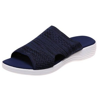 Vienna Comfort - Sandalias abiertas de malla con suela gruesa