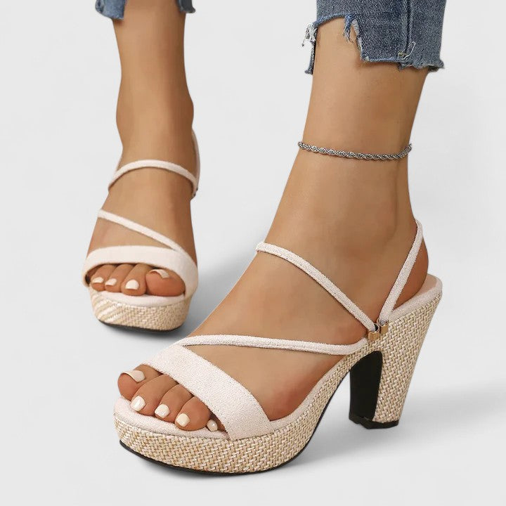 Océane | Tacones Trenzados