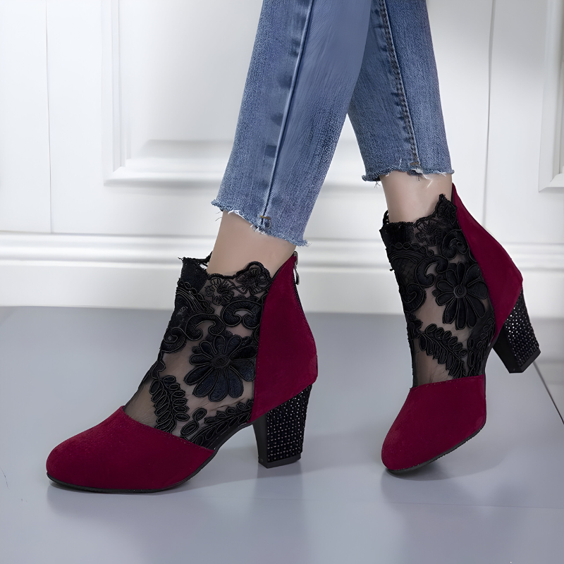 Isabelle | Tacones Encaje
