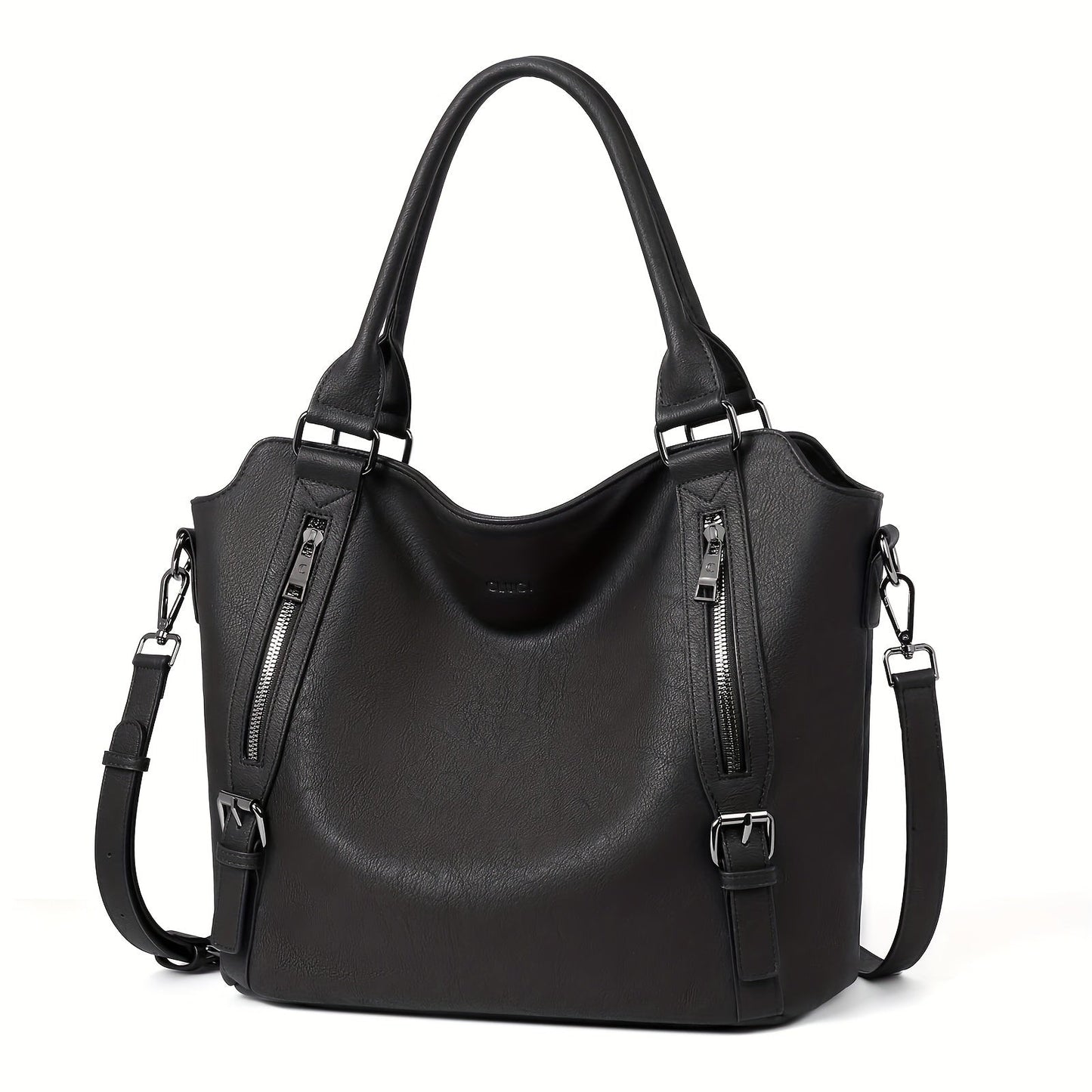 Laurine | Bolso Tote Elegante Multi-Cremalleras