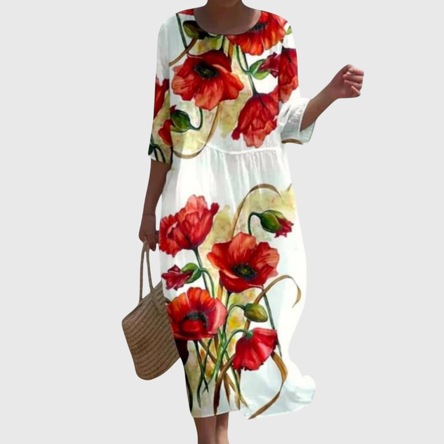 Rosalie | Vestido Maxi Floral Suavidad