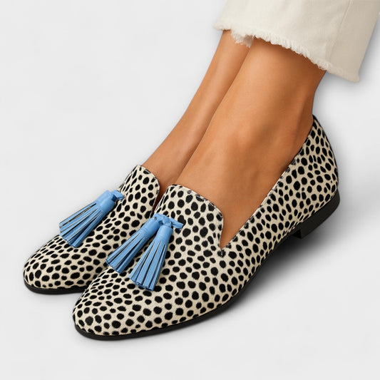 Nora | Mocasines con Pompones