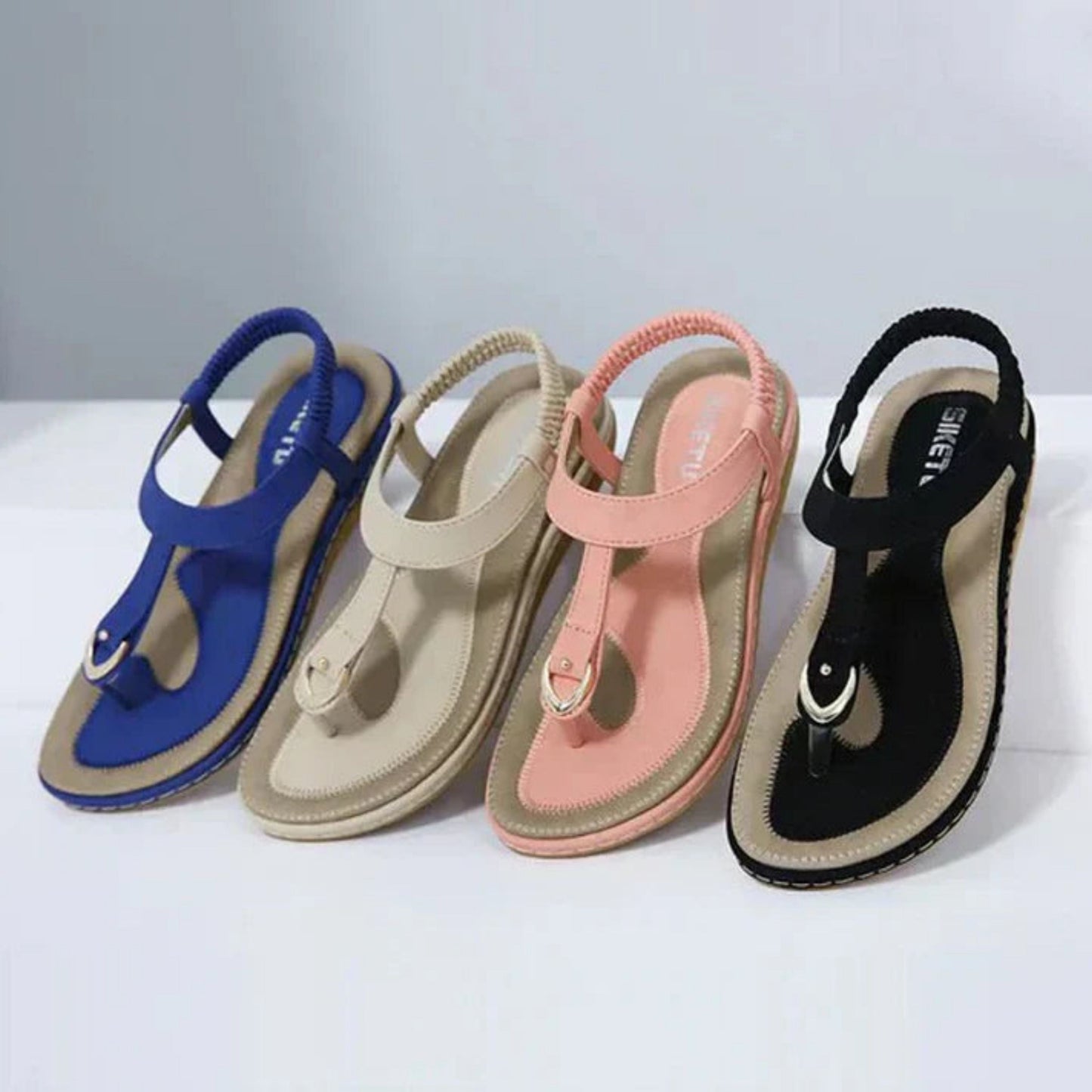 Leila | Damskie sandały z regulowanym paskiem