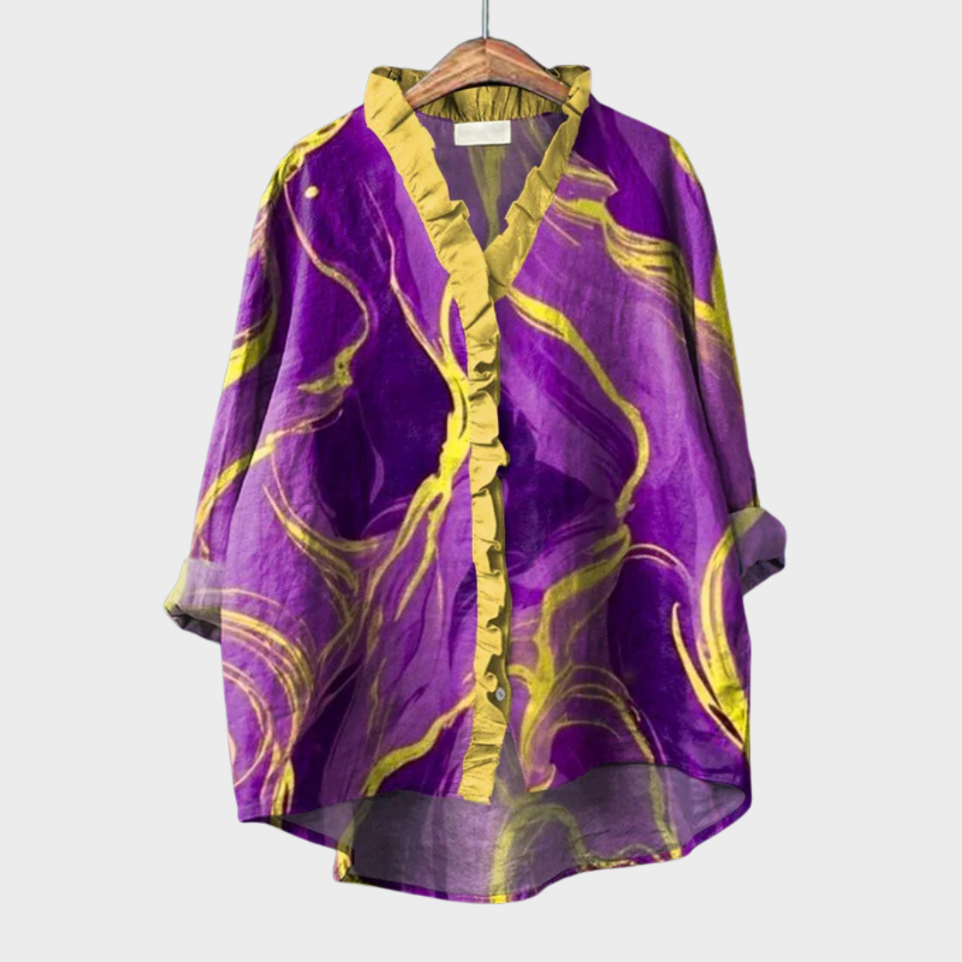 Zéliee | Blusa Mármol Elegante
