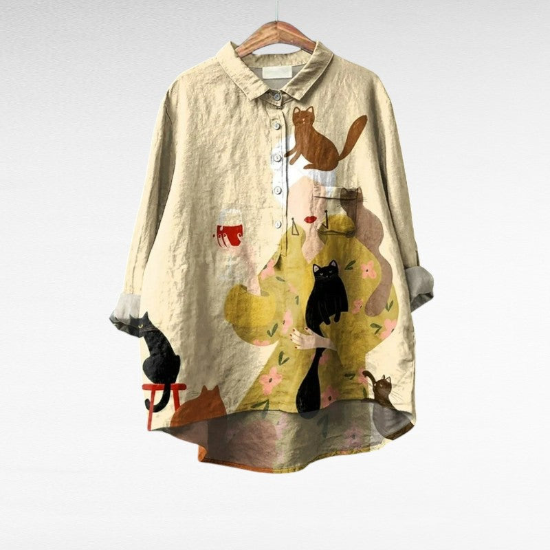 Ariané | Blusa Gatos Poéticos