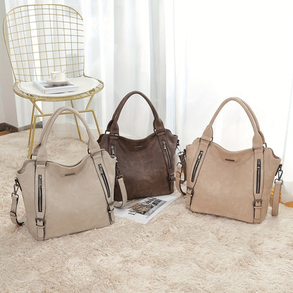 Laurine | Bolso Tote Elegante Multi-Cremalleras