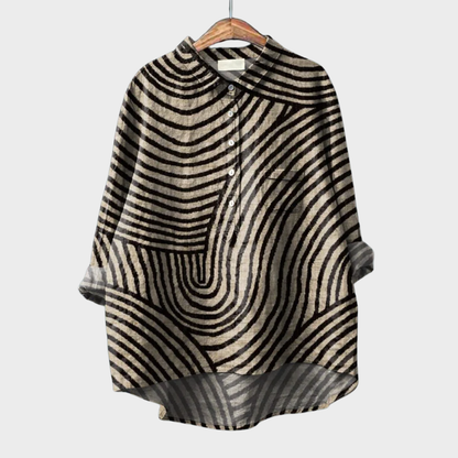 Jacinthe | Blusa Gráfica Moderna